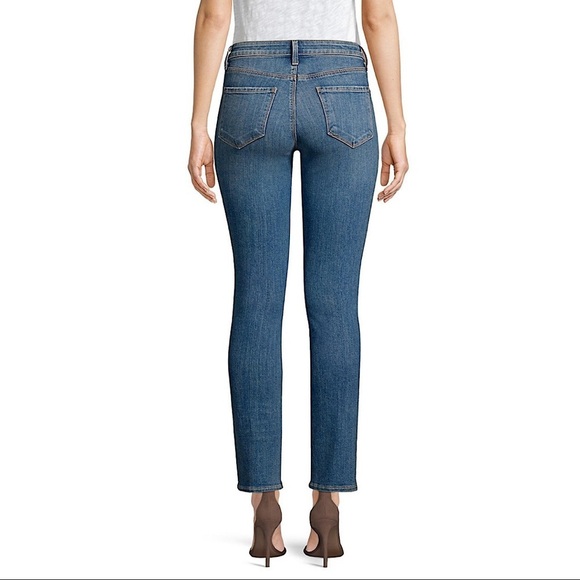 L’AGENCE Tilly Slim Straight Raw Hem Premier Jeans - Picture 2 of 16